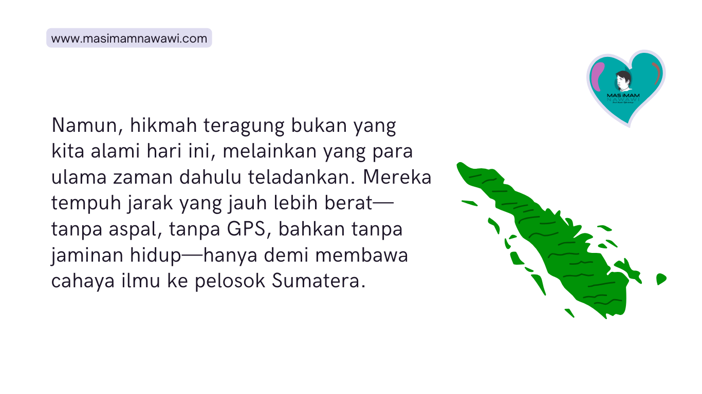 Jejak Langkah, Jejak Hikmah: Perjalanan Jakarta–Medan dan Keteguhan Mental Para Perintis Dakwah