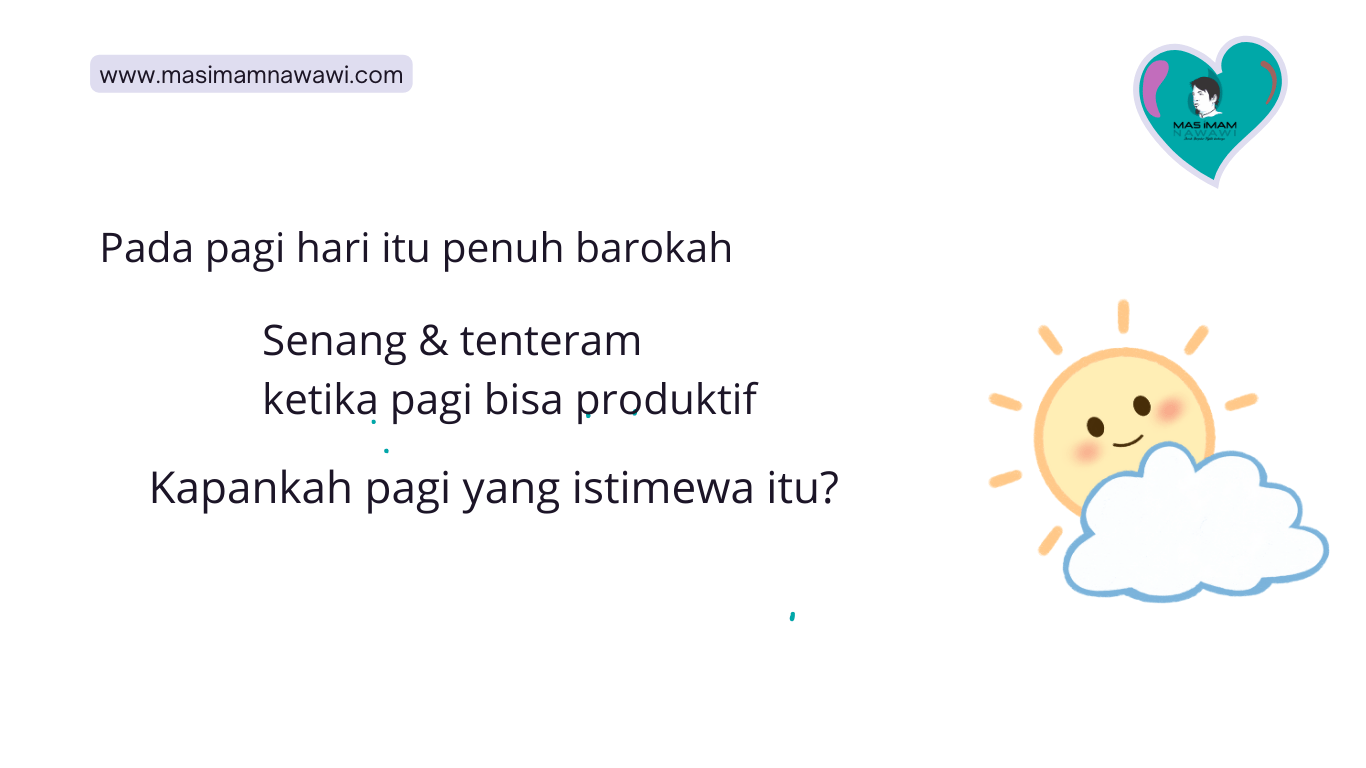 Keindahan Pagi untuk Membaca